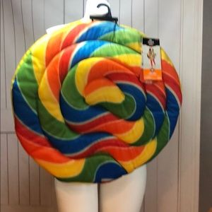NWT HYDE & EEK LOLLIPOP COSTUME ADULT/KID ONE SIZE